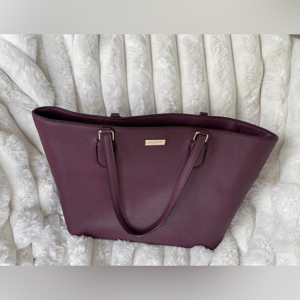 Kate Spade Laurel Way Medium Dally Tote in Deep Plum